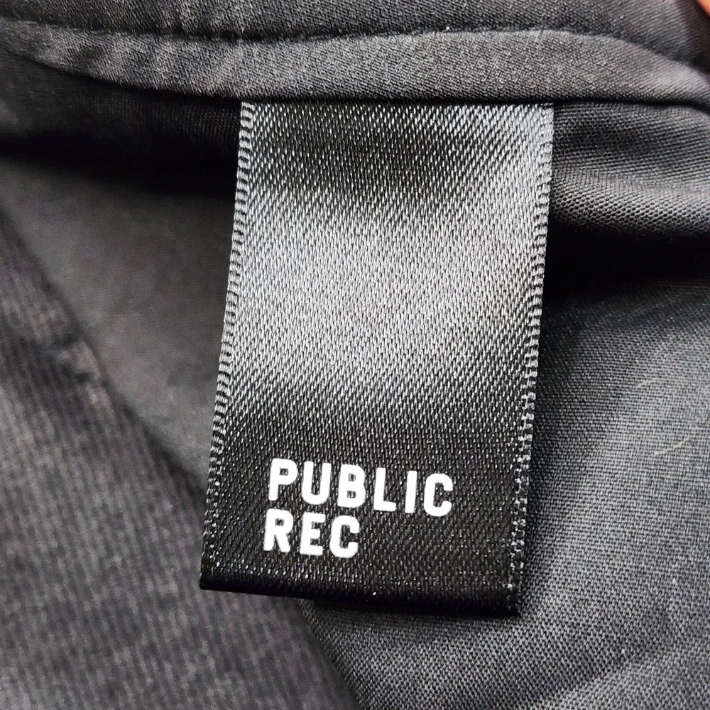NWT Public Rec Workday Straight Leg Men's Commuter Performance Pants 38x30 Black